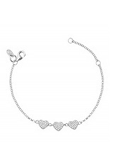 cute small hearts charm bracelets for infants